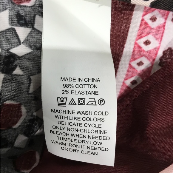 Kate Spade Rambling Roses Floral Tile Peplum Top - Picture 11 of 11